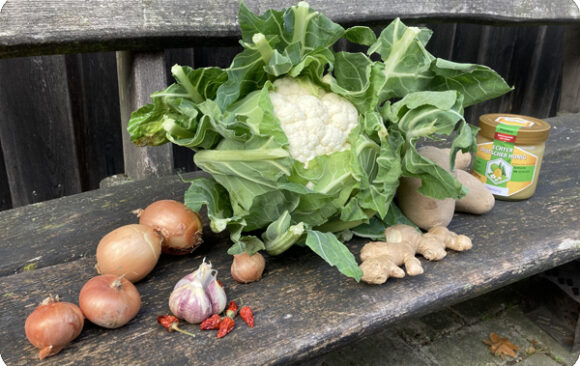 Blumenkohl-Kartoffel-Curry