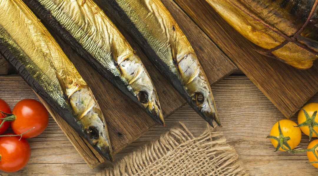 Geräucherter Fisch